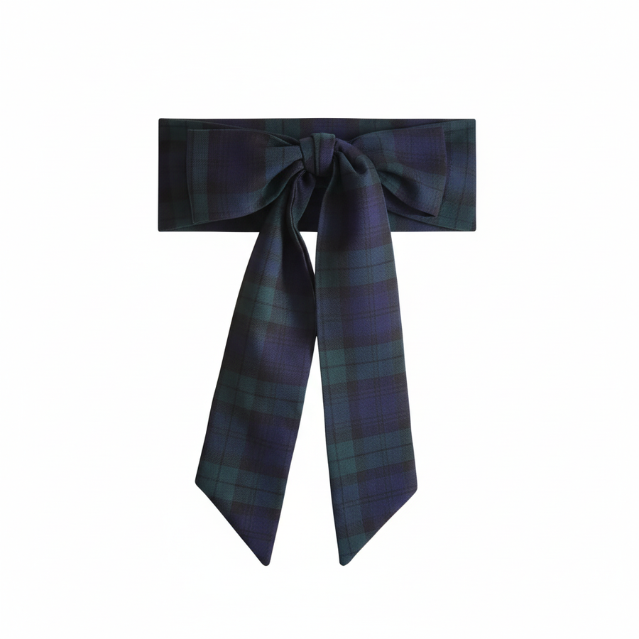Women's Black Watch Tartan Sash, Scottish Tartan Plaid Sashes, Belt, Wedding Accessory