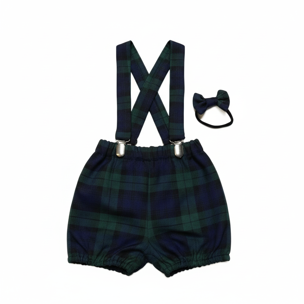 Bloomer with Braces and Dickie Bow