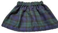 Black Watch Tartan Print Children's Skirt and Headwrap image 3