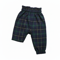 Black Watch Tartan Girl's Baby's Trousers image 3