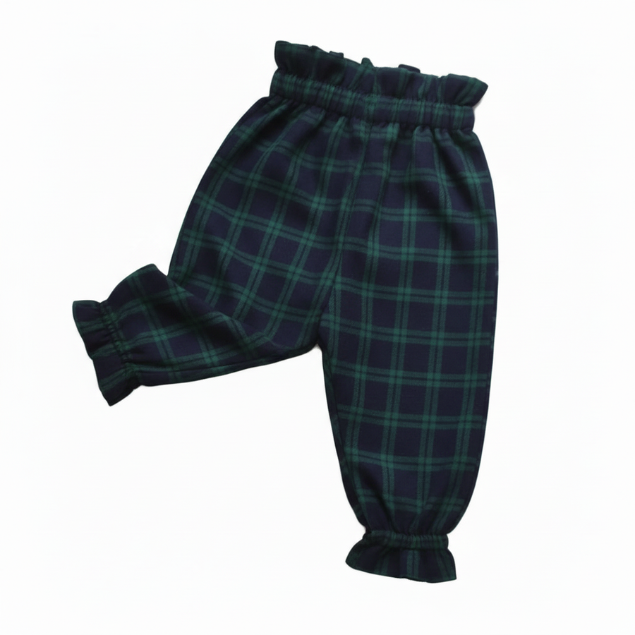 Black Watch Tartan Girl's Baby's Trousers