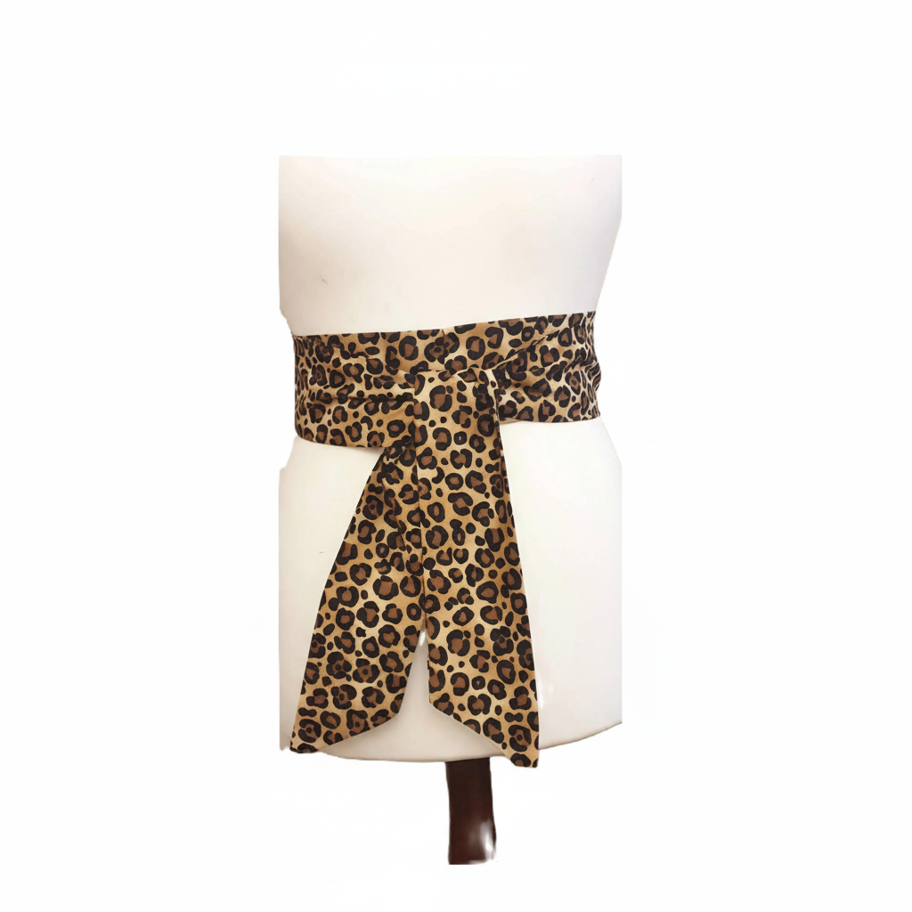 Leopard Cheetah Print Sash