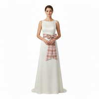 Women's Pink Tartan Sash, Tartan Plaid Sashes, Belt, Party Wedding Accessory image 1